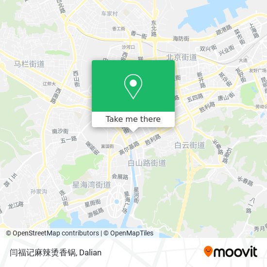 闫福记麻辣烫香锅 map