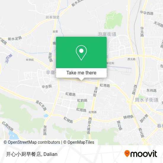 开心小厨早餐店 map