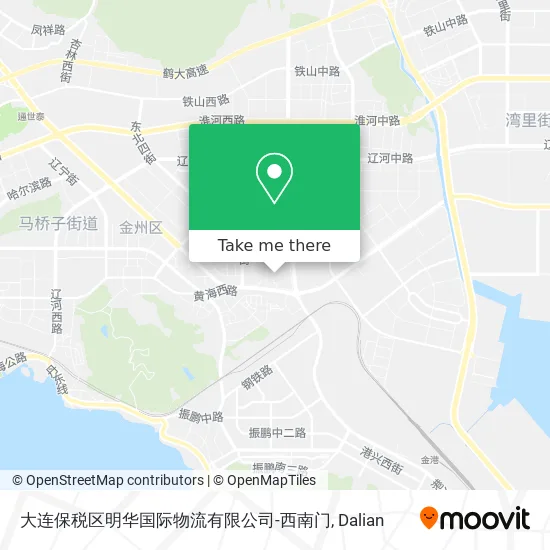 大连保税区明华国际物流有限公司-西南门 map
