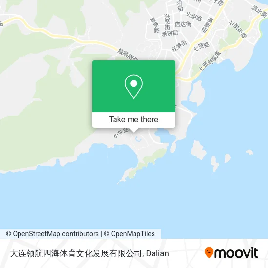大连领航四海体育文化发展有限公司 map