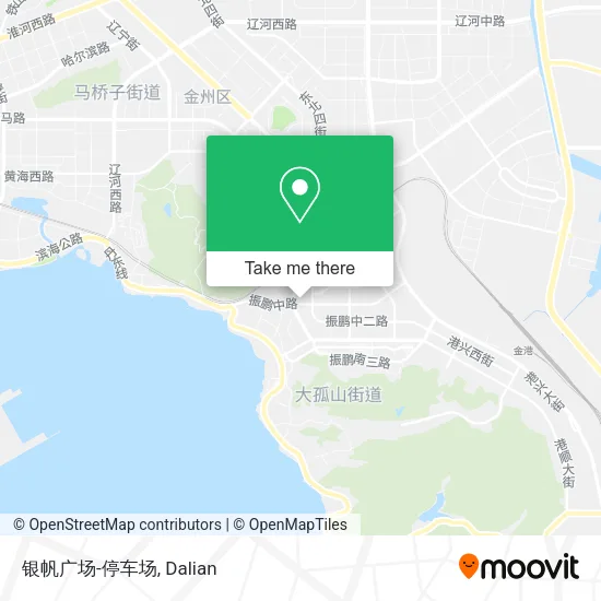 银帆广场-停车场 map