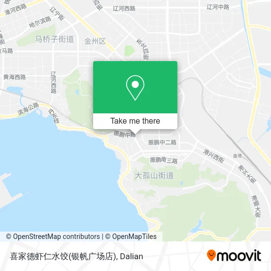 喜家德虾仁水饺(银帆广场店) map