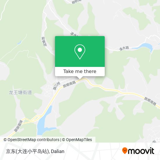 京东(大连小平岛站) map