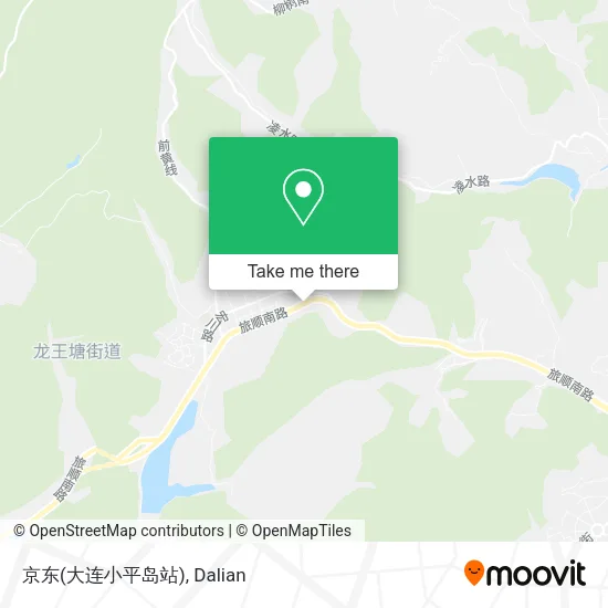 京东(大连小平岛站) map