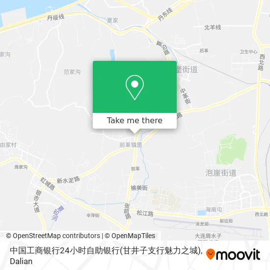 中国工商银行24小时自助银行(甘井子支行魅力之城) map