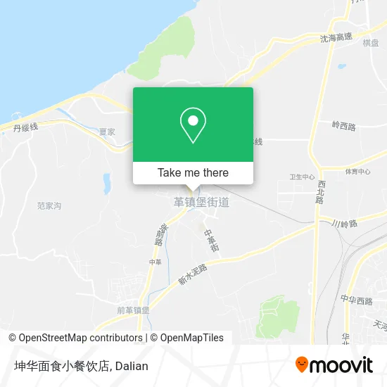坤华面食小餐饮店 map