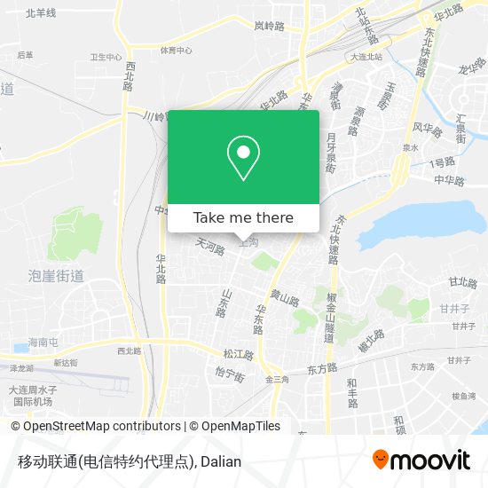 移动联通(电信特约代理点) map