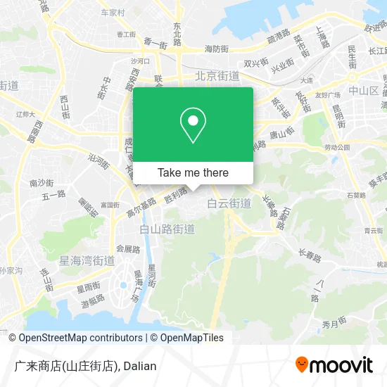 广来商店(山庄街店) map