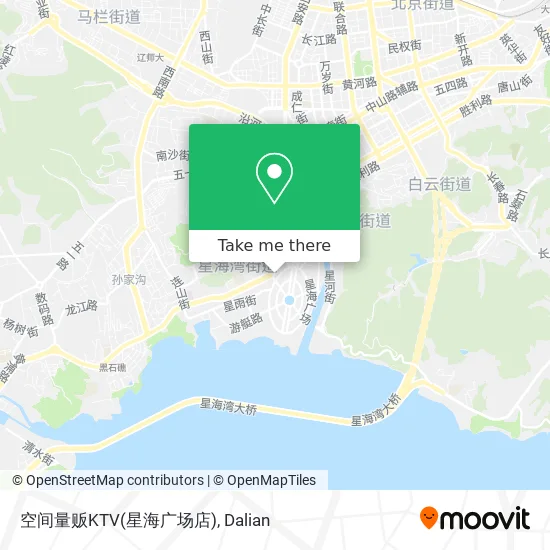 空间量贩KTV(星海广场店) map