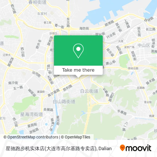 星驰跑步机实体店(大连市高尔基路专卖店) map