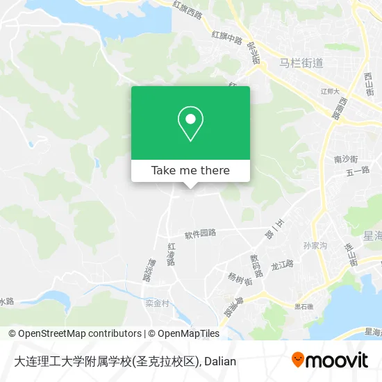 大连理工大学附属学校(圣克拉校区) map