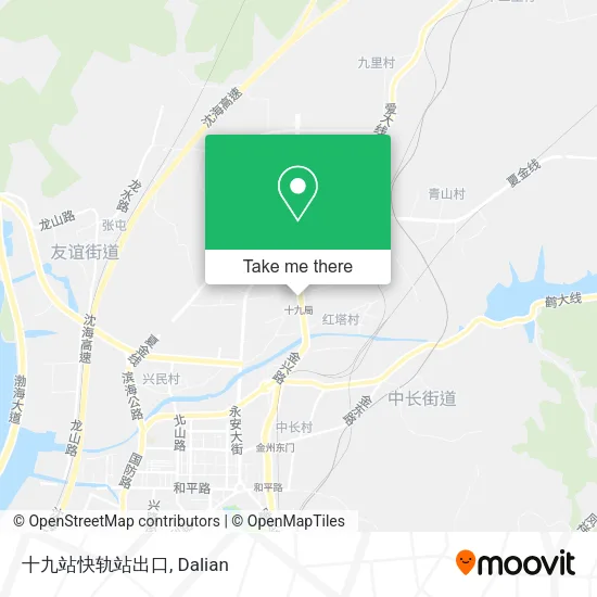 十九站快轨站出口 map