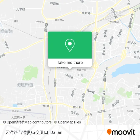 天洋路与溢贵街交叉口 map