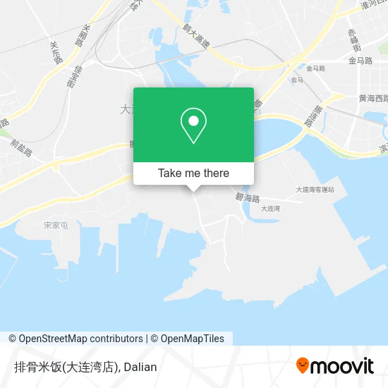 排骨米饭(大连湾店) map