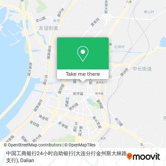 中国工商银行24小时自助银行(大连分行金州斯大林路支行) map
