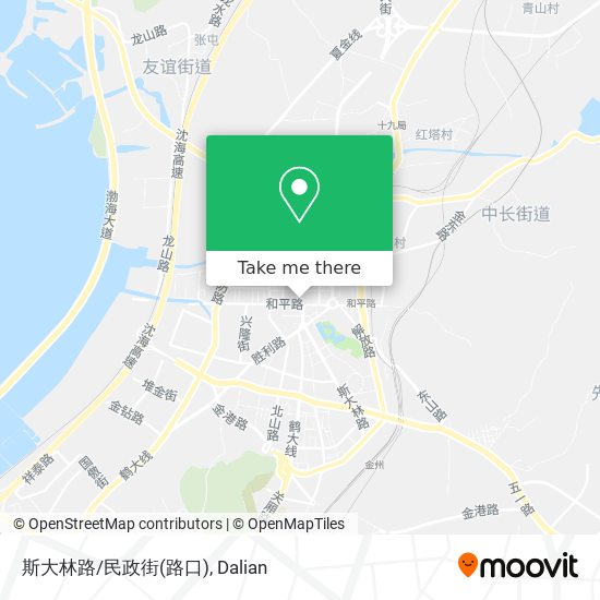 斯大林路/民政街(路口) map