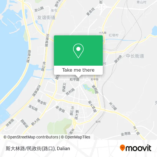 斯大林路/民政街(路口) map