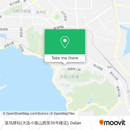 菜鸟驿站(大连小孤山西里30号楼店) map