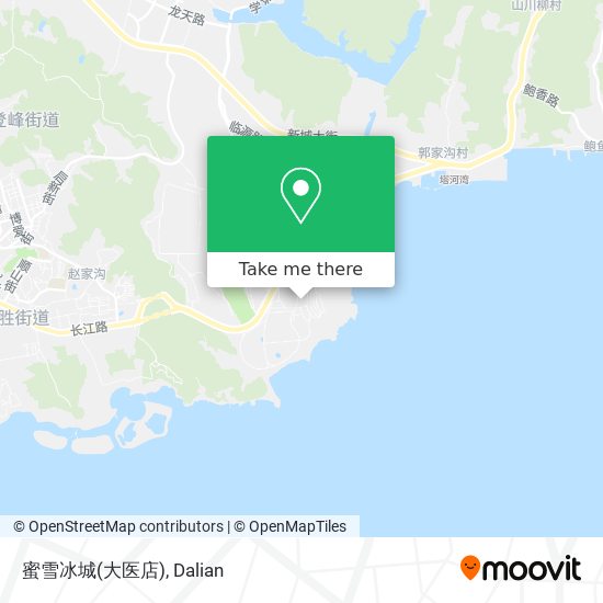 蜜雪冰城(大医店) map
