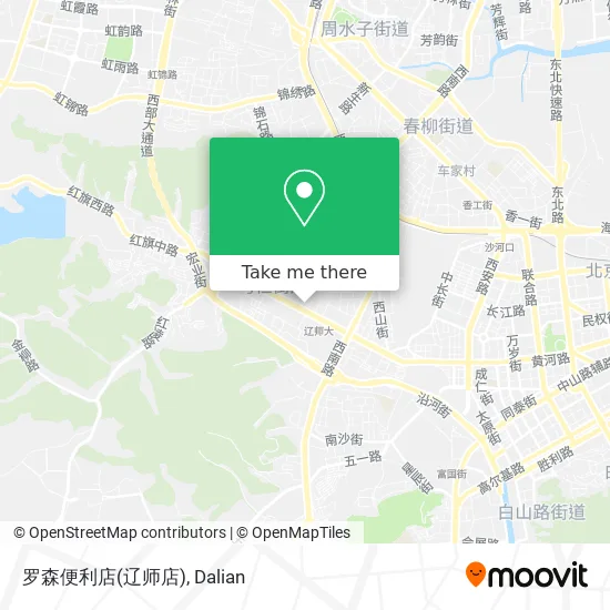 罗森便利店(辽师店) map