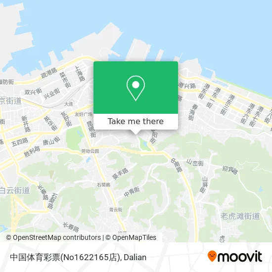 中国体育彩票(No1622165店) map