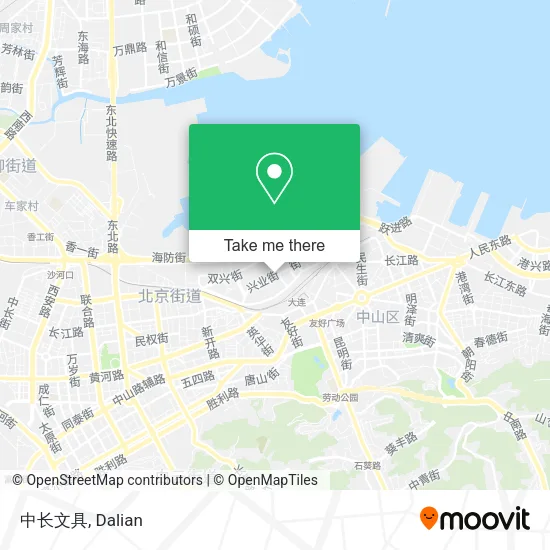 中长文具 map