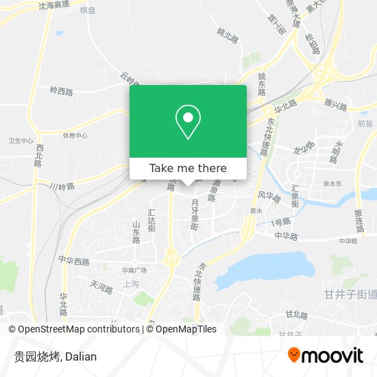 贵园烧烤 map