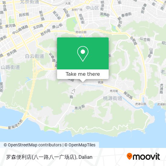 罗森便利店(八一路八一广场店) map