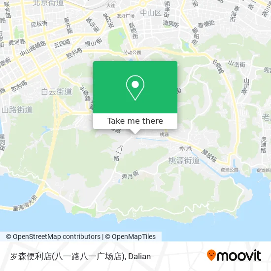 罗森便利店(八一路八一广场店) map