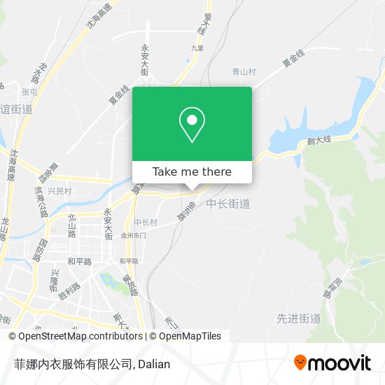 菲娜内衣服饰有限公司 map