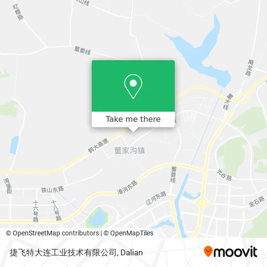 捷飞特大连工业技术有限公司 map