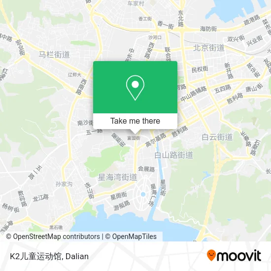 K2儿童运动馆 map