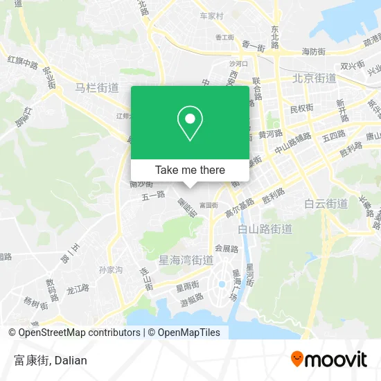 富康街 map