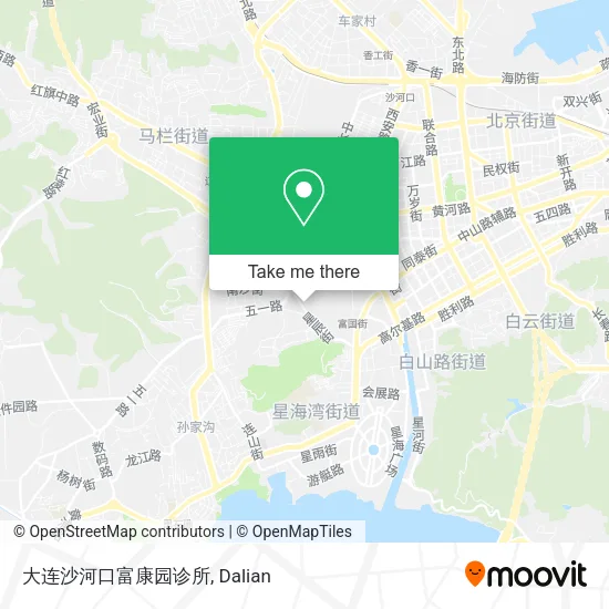 大连沙河口富康园诊所 map
