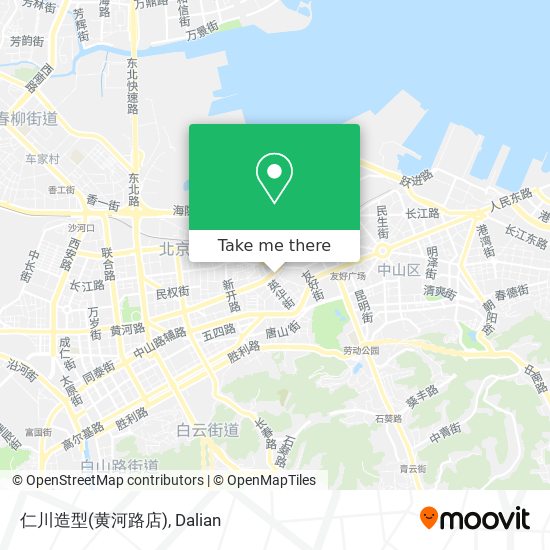 仁川造型(黄河路店) map