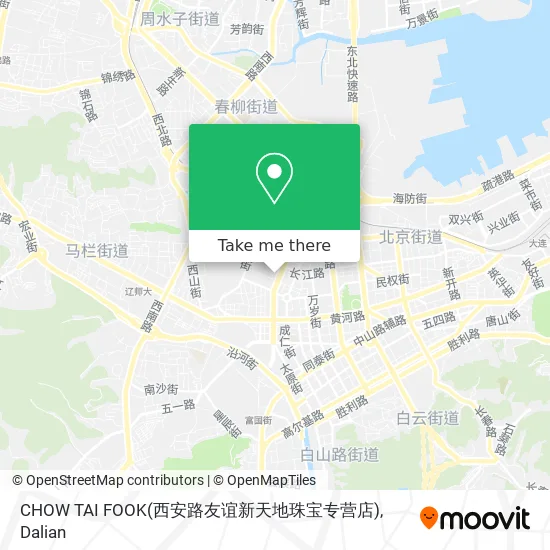 CHOW TAI FOOK(西安路友谊新天地珠宝专营店) map