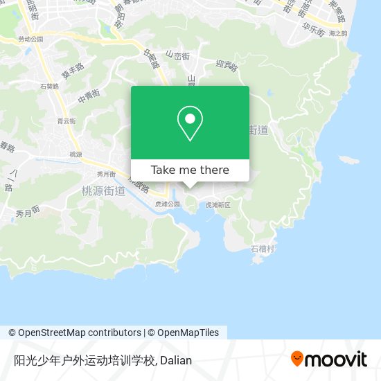 阳光少年户外运动培训学校 map