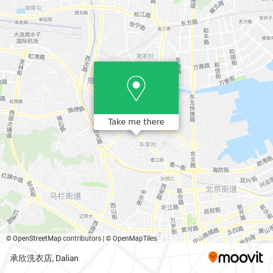 承欣洗衣店 map