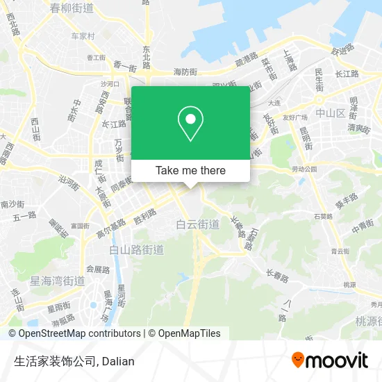 生活家装饰公司 map