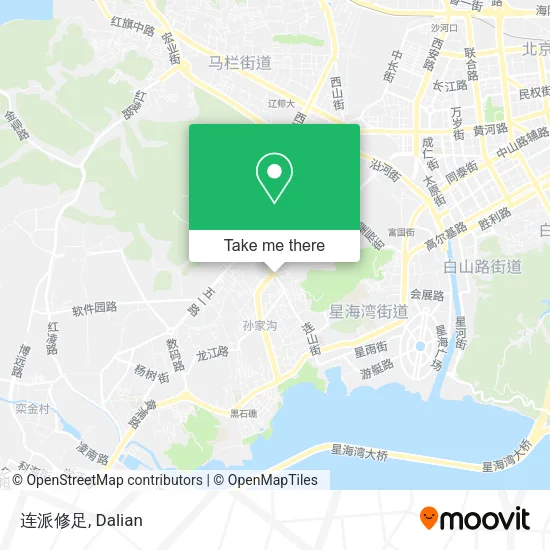 连派修足 map