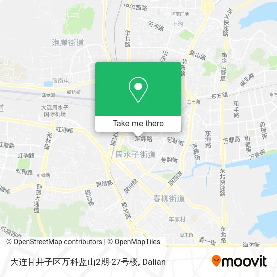 大连甘井子区万科蓝山2期-27号楼 map