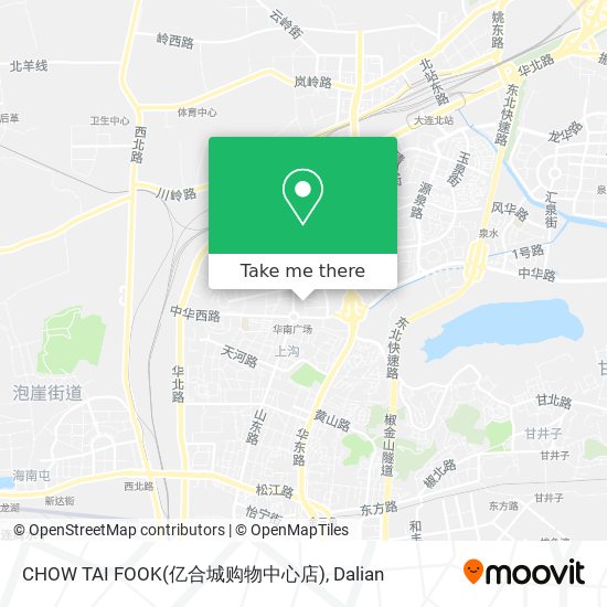 CHOW TAI FOOK(亿合城购物中心店) map