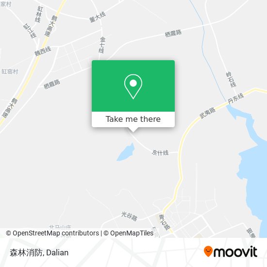 森林消防 map