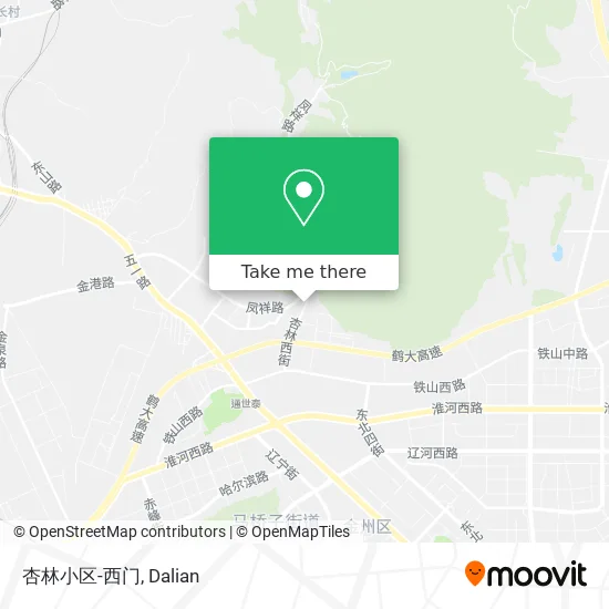 杏林小区-西门 map