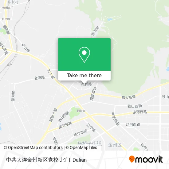 中共大连金州新区党校-北门 map