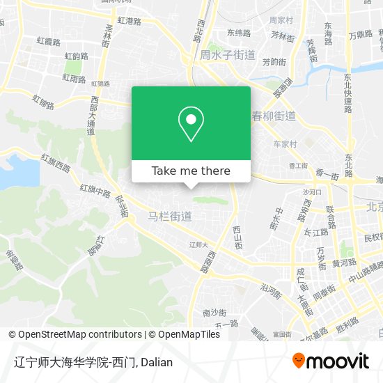 辽宁师大海华学院-西门 map
