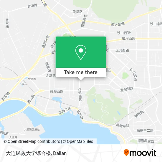 大连民族大学综合楼 map