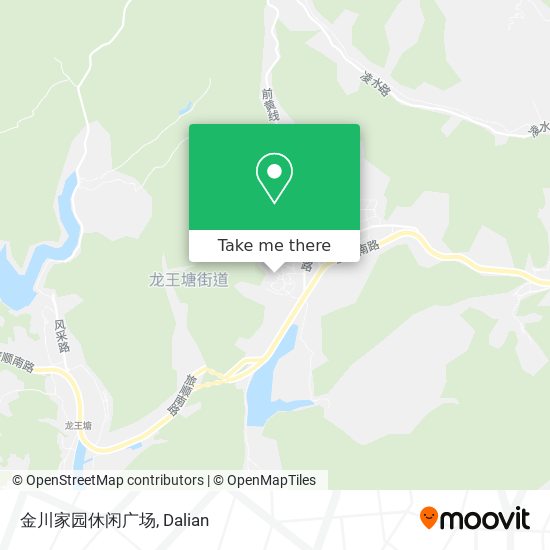 金川家园休闲广场 map
