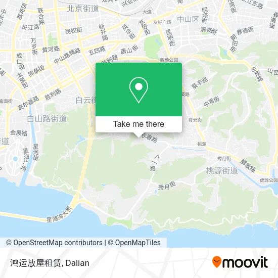 鸿运放屋租赁 map
