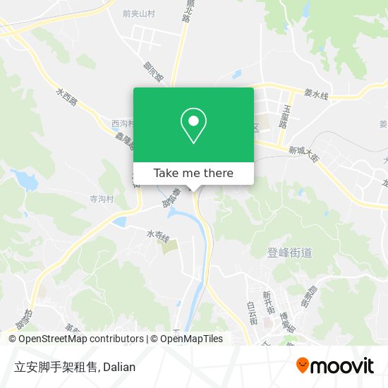 立安脚手架租售 map